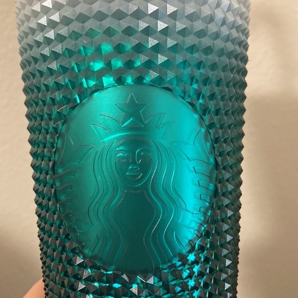 Starbucks Disney Cup Tumbler From Disneyland With Candy Cane Straw Cover 2023 - Picture 9 of 10